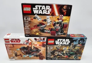 LEGO Star Wars Package Deal Empire (75134) Rebel (75164) Tatooine (75198) Neu - Bild 1 von 15