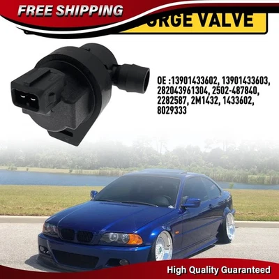 Electroválvula de purga de bote de vapor para 1999-2005 E46 BMW 323i 323ci 325i 325ci Foto 1 de 4