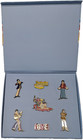 Official licensed The Beatles Yellow Submarine Band Metal Pin 7 Badge Set