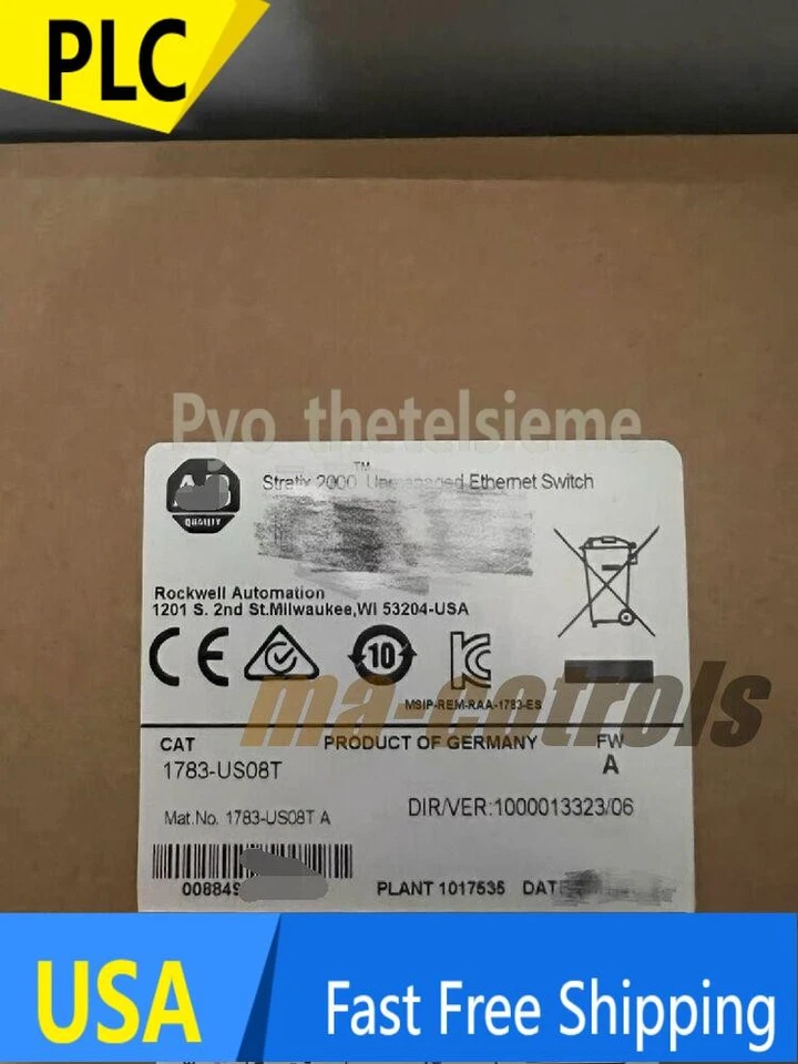 1783-US08T Brand New Fast Shipping By DHL - Image 1 of 1