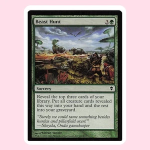 Beast Hunt - 158 - Zendikar - Common - MTG - Picture 1 of 1