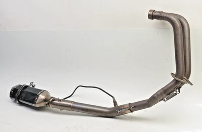2015-18 Yamaha YZF R3 Aftermarket Exhaust Pipe Muffler Slip On Can Silencer - Image 1 of 4