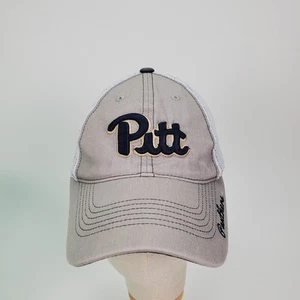 Womens Pittsburgh Pitt Panthers Snapback Mesh College Hat Cap Sparkle Material - Picture 1 of 12