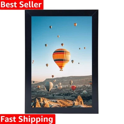 时尚 6x9 黑色相框,易于安装和经典设计 — 第 1/4 张图片