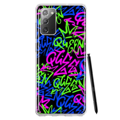 Funda Mundaze para Samsung Galaxy Note 20 Funda Graffiti Queen Foto 1 de 4