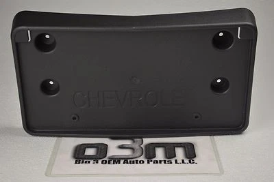 Chevrolet Traverse 2013-2015 soporte de matrícula delantero nuevo OEM 22757025 Foto 1 de 2