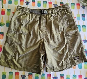 Guide Gear Gürtel Mesh gefüttert Nylon Cargo Shorts Khaki Herren Gr. XL Angeln Wandern - Bild 1 von 7