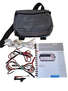 HP 34401A Multimeter Accessory Kit Including Test Leads & User Guide In Pouch - Picture 1 of 5
