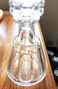 Baccarat TALLYRAND Whiskey Decanter with Stopper 9 1/4" Free Shipping - Picture 1 of 5