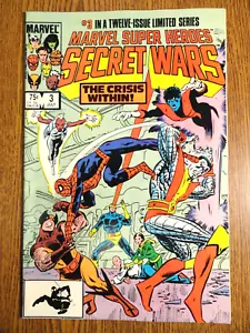 Marvel Super Heroes Secret Wars #3 Key 1st Titania & Volcana X-men She-Hulk MCU - Picture 1 of 1