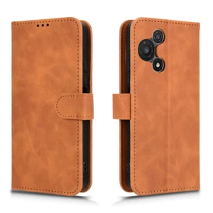 For TCL 60R, Luxury Flip Leather Wallet Stand Card Slots Soft TPU Case Cover - Picture 1 of 24