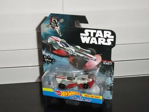 HOT WHEELS 2016 STAR WARS CARSHIPS BOBA FETT'S SLAVE I DIECAST - Picture 1 of 5