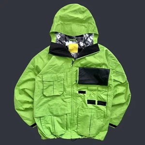 Burton Analog 00s Hidden Pocket Waterproof Tech Jacket Size Medium Errolson Hugh - Picture 1 of 6