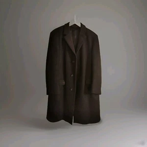 Vintage Herren Wollmantel Ortlepp , orginal Englisch, Schurwolle, Gr. 48/50 grau - Bild 1 von 5
