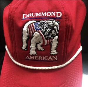 Vintage Drummond American Bulldog Trucker's SnapBack Cap - Picture 1 of 8