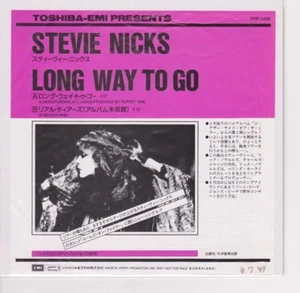 Stevie Nicks 7" Vinyl "Long Way To Go" - White Label... JAPAN promo - Picture 1 of 2