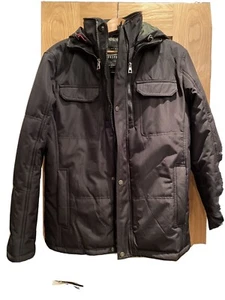 Police Mens Padded Coat - Size Large (38/40) - Picture 1 of 8