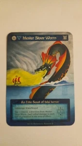 Mester Stoor Wurm NM/M Sorcery Contested Realm Arthurian Legends Sorcery TCG - Picture 1 of 2