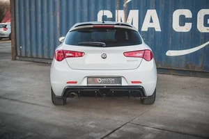 Attacco Posteriore Flaps Diffusore V.3 per Alfa Romeo Giulietta Facelift Nero Vetro Alto - Foto 1 di 7