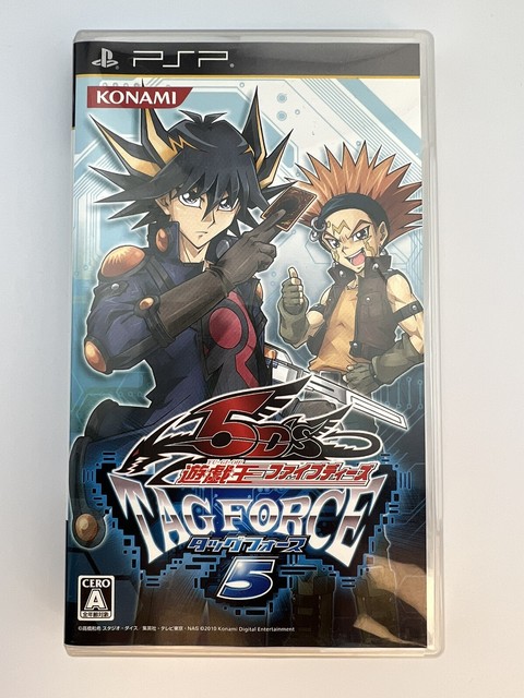 Yu-Gi-Oh 5D'S Tag Force 5 PSP ✓NEW ✓RARE 1st Ed Collector Card Battle Game  Manga