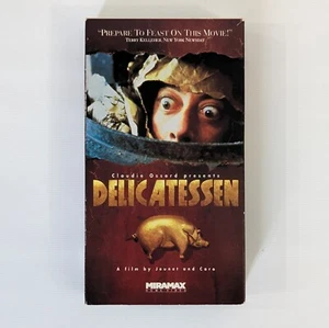 Feinkost - 1992 Miramax Dark Comedy VHS Kassette - Jeunet und Caro - Bild 1 von 4