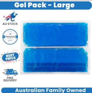 Large Gel Ice Pack & Wrap for Injuries Reusable, Cold Therapy Ice Pack - Picture 1 of 5