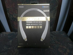 ¡NUEVO! Auriculares inalámbricos en el cuello SENTRY ProSeries Bluetooth (BLANCO BT952) - Imagen 1 de 3