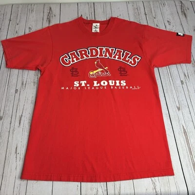 Camiseta gráfica vintage 1999 Starter St Louis Cardinals para hombre mediana Mark McGwire Foto 1 de 4