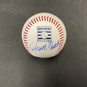 JOHNNY BENCH Signed Autographed National Hall Of Fame Baseball FANATICS B524731