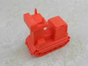 RED LUNAR TRAC CAT Vintage 1960's Mattel Major Matt Mason Accessory Very Good - Picture 1 of 10
