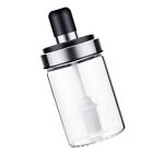  Glass Oil Brush Seasoning Jar Kitchen Vinegar Dispenser Grease Container
