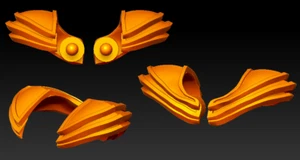 Light Shoulder Armor for Mythic Legions 1.0 action figures - Picture 1 of 1