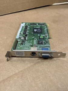 Genuine Nvidia GeForce2 MX 32Mb VGA AGP Graphics Card Dell P/N: 5G998 MS-8835 - Picture 1 of 4