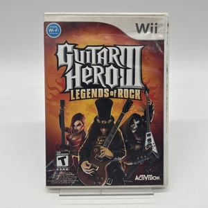 Guitar Hero III 3: Legends Of Rock (Playstation 3, PS3, 2007) No Manual - Picture 1 of 3