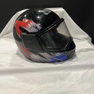 Vintage Ski-Doo Lazer by Cross/Belgium Helmet Size Medium 7 7 1/8 Coldwave - Image 1 of 4