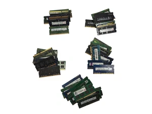 Lot of 50x Various Brands 4GB PC3-8500/10600/12800 SODIMM (Laptop RAMs) ! - Picture 1 of 1