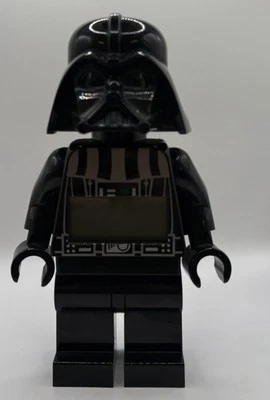 Lego Star Wars Darth Vader Alarm Clock Digital 9" Light Up Fully working VGC - Image 1 of 4