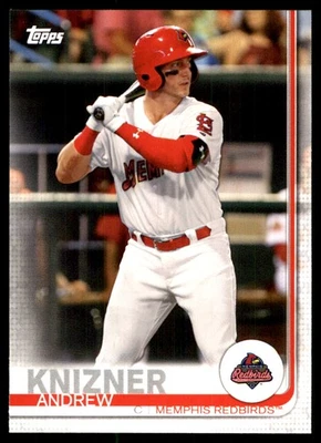 Andrew Knizner 2019 Topps Pro Debut #88 Memphis Redbirds MLB READ FREE SHIPPING - Image 1 of 2