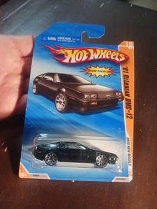 2009 Hot Wheels '81 DeLorean DMC-12 #R0391 015/240 Nero #A3 - Foto 1 di 6