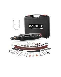 JANGKLIFE USB Cordless Rotary Tool Kit Woodworking Engraving Pen DIY For Jewelry - Picture 1 of 2