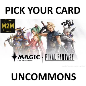 Final Fantasy MTG - SCEGLI LA TUA CARTA - Non Comune - Magic TCG NM - SPEDIZIONE GRATUITA - Foto 1 di 107