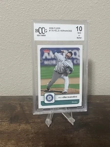 Fleer #179 2006 Felix Hernández Seattle Mariners BCCG 10 - Imagen 1 de 2
