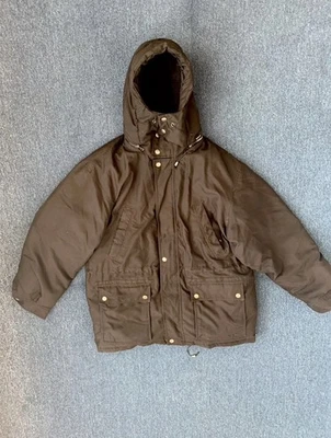 Perry Ellis Portfolio Down Blend Hooded Winter Coat Black Size XL - Image 1 of 4