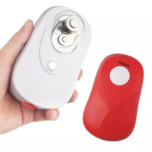 LOTE de abridor de latas eléctrico automático One-Touch Safety Smooth Edge rojo - Imagen 1 de 12