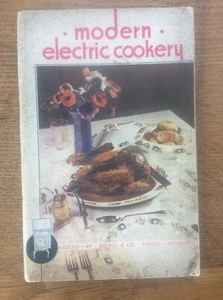 Vintage Cookery Book Recipes Modern Electric Cookery - Picture 1 of 1