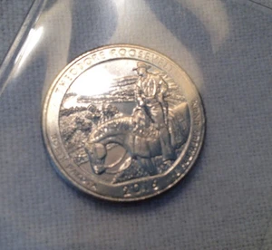 2016 P Uncirculated 25C Theodore Roosevelt ATB Quarter - Picture 1 of 2