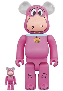 Picapiedra Dino Bearbrick 400% y 100% Set Medicom - Imagen 1 de 2