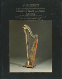 SOTHEBY'S MUSICAL INSTRUMENTS Violin Viola Woodwind Gagliano Rugeri Amati Cat 88 - Imagen 1 de 1