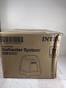 Intex 26661EG Krystal Clear Pool Saltwater System QS 200! MSRP $99
