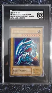 2000 yu-gi-oh LB-01 (legend of) blue-eyes white dragon ultra rare SGC 8 - Picture 1 of 2